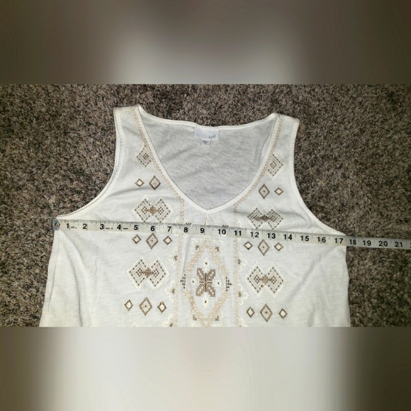 J. Jill| Emroidered Tank Top - Picture 3 of 5